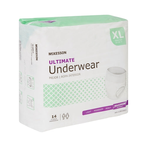 McKesson Absorbent Underwear Pull On Adult X-Large Unisex
