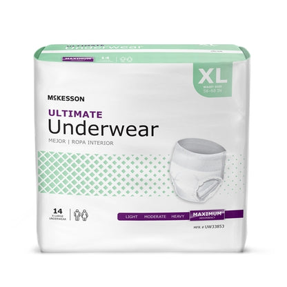 McKesson Absorbent Underwear Pull On Adult X-Large Unisex