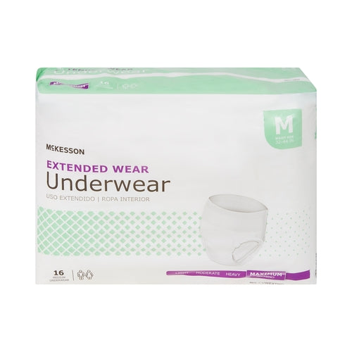 McKesson Absorbent Underwear Pull On Adult Medium Unisex