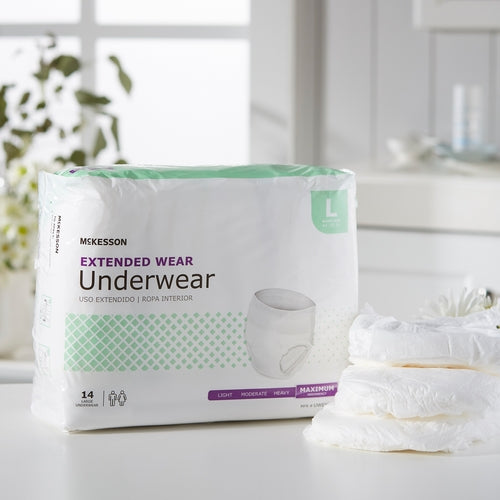 McKesson Absorbent Underwear Pull On Adult Large Unisex
