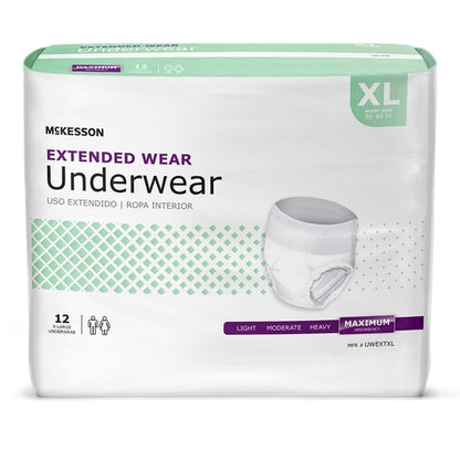 McKesson Absorbent Underwear Pull On Adult X-Large Unisex