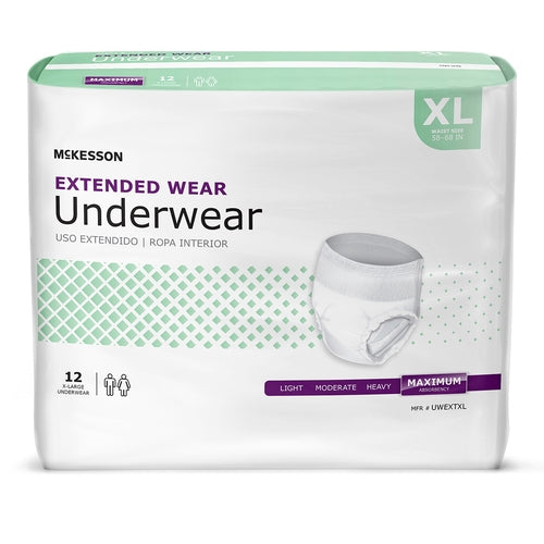McKesson Absorbent Underwear Pull On Adult X-Large Unisex