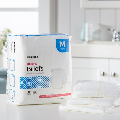 McKesson Incontinence Brief Adult Medium Unisex