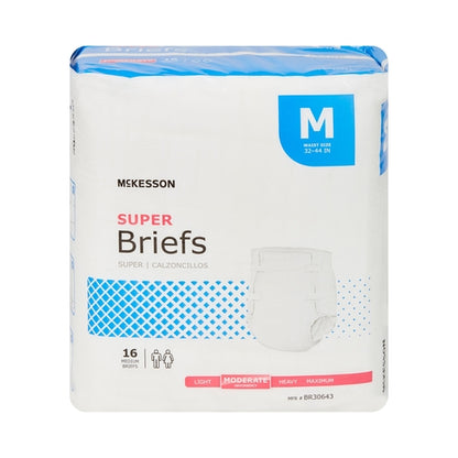 McKesson Incontinence Brief Adult Medium Unisex