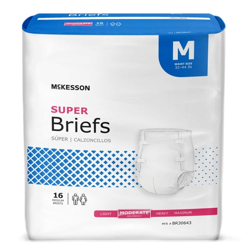 McKesson Incontinence Brief Adult Medium Unisex