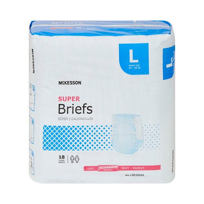 McKesson Incontinence Brief - Adult Large Unisex