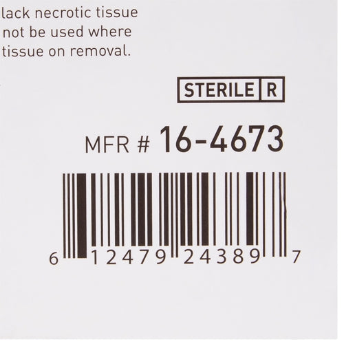 McKesson Foam Dressing 7 X 7 Inch With Border Film Backing