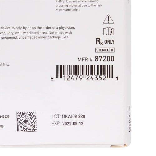 McKesson Gelling Fiber Wound Dressing 2 X 2 Inch Square Sterile