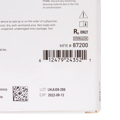 McKesson Gelling Fiber Wound Dressing 2 X 2 Inch Square Sterile