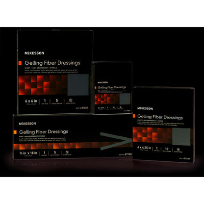 McKesson Gelling Fiber Wound Dressing 3/4 X 18 Inch