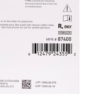 McKesson Gelling Fiber Wound Dressing 4 X 4-3/4 Inch Sterile