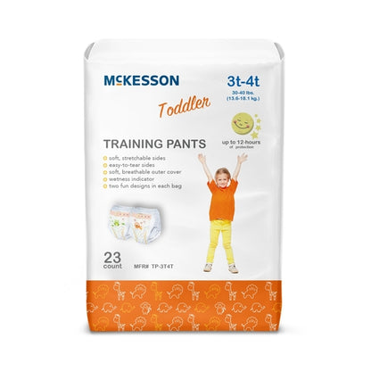 McKesson Unisex Toddler Training Pants Pull On Size 3T to 4T