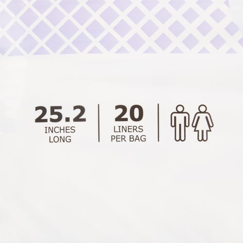 McKesson Incontinence Liner Classic 25-1/5 Inch One Size Fits Most