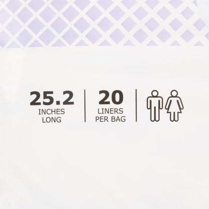 McKesson Incontinence Liner Classic 25-1/5 Inch One Size Fits Most