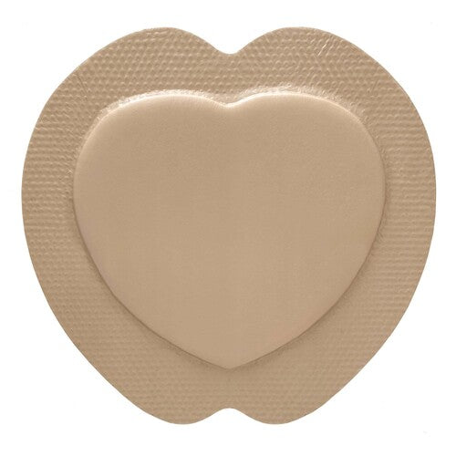 McKesson Foam Dressing 9 X 9 Inch With Border Waterproof Film Backing