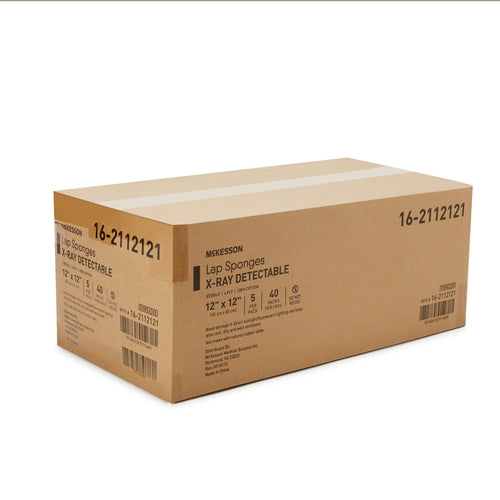 McKesson Surgical Laparotomy Sponge 12 X 12 Inch 5 Count