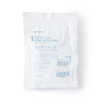 McKesson Surgical Laparotomy Sponge 12 X 12 Inch 5 Count