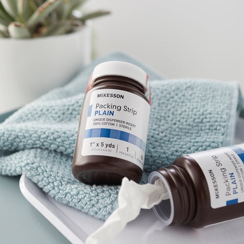 McKesson Wound Packing Strip Non-impregnated 1 Inch X 5 Yard