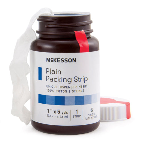 McKesson Wound Packing Strip Non-impregnated 1 Inch X 5 Yard