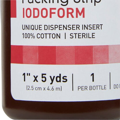 McKesson Wound Packing Strip Iodoform 1 Inch X 5 Yard
