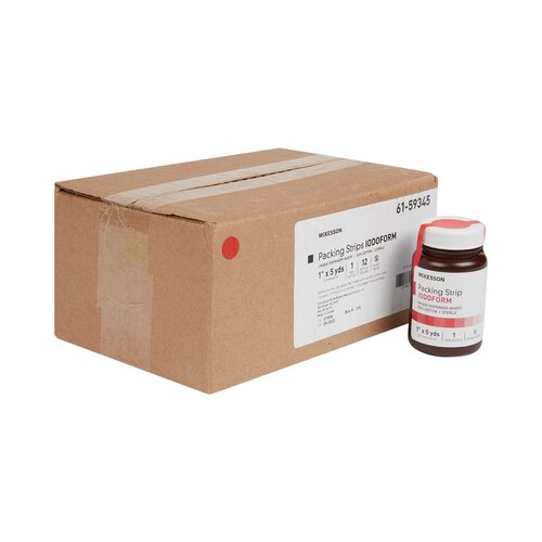 McKesson Wound Packing Strip Iodoform 1 Inch X 5 Yard