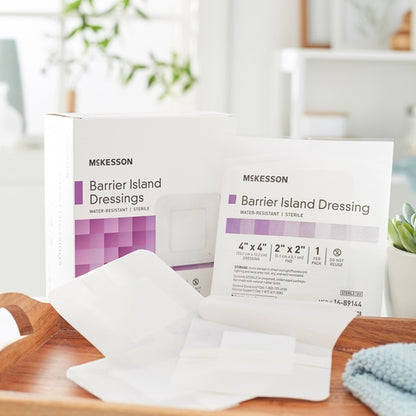 McKesson Barrier Island Composite Dressing 4 X 4 Inch