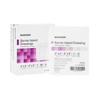 McKesson Barrier Island Composite Dressing 4 X 4 Inch