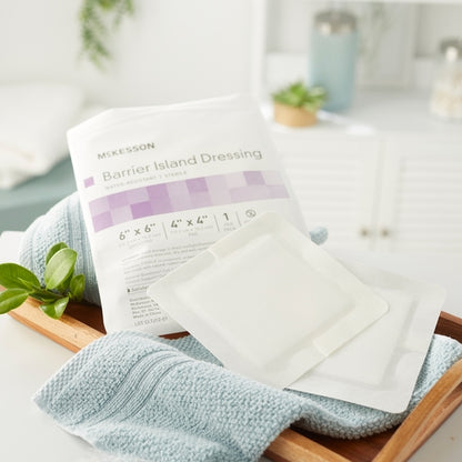 McKesson Barrier Island Composite Dressing 6 X 6 Inch