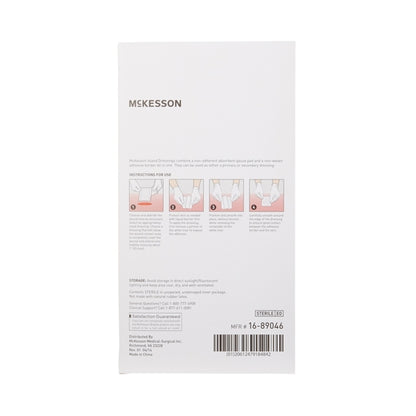 McKesson Island Dressing 4 X 6 Inch Rectangle Sterile