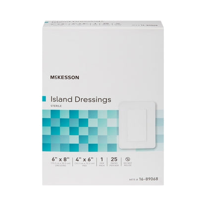 McKesson Island Dressing 6 X 8 Inch Sterile