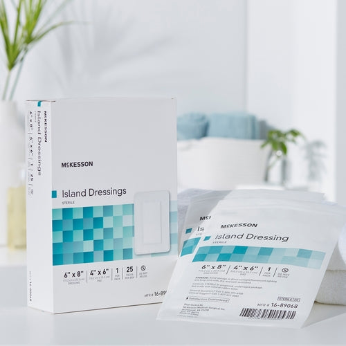 McKesson Island Dressing 6 X 8 Inch Sterile