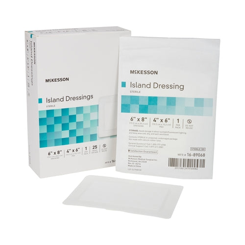 McKesson Island Dressing 6 X 8 Inch Sterile
