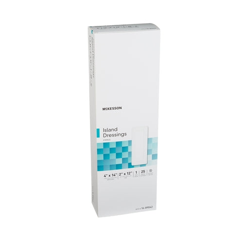 McKesson Island Dressing 4 X 14 Inch Rectangle Sterile