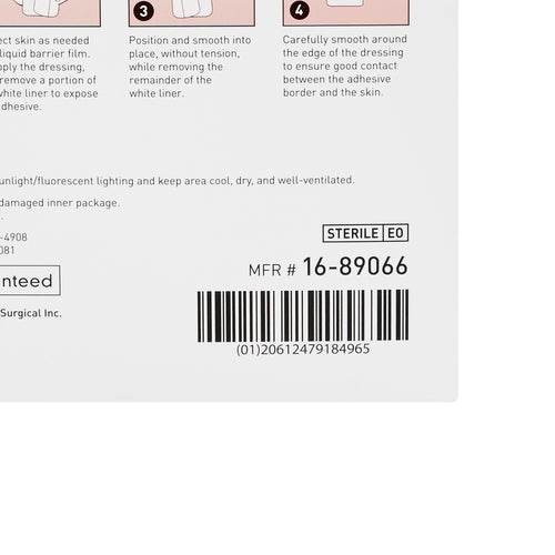 McKesson Island Dressing Square Sterile 6 X 6 Inch