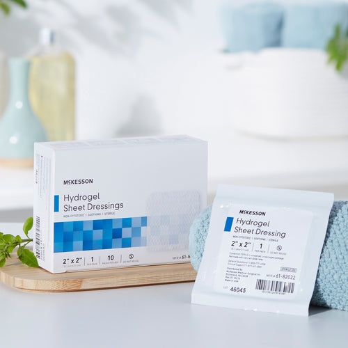 McKesson Hydrogel Wound Dressing Sheet 2 X 2 Inch