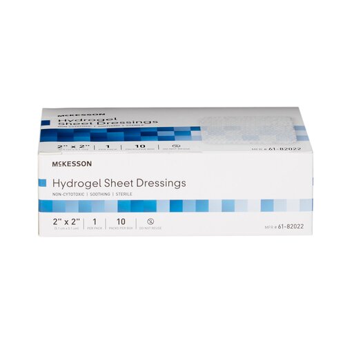 McKesson Hydrogel Wound Dressing Sheet 2 X 2 Inch