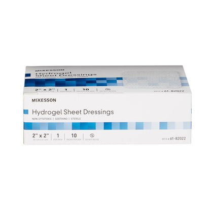 McKesson Hydrogel Wound Dressing Sheet 2 X 2 Inch