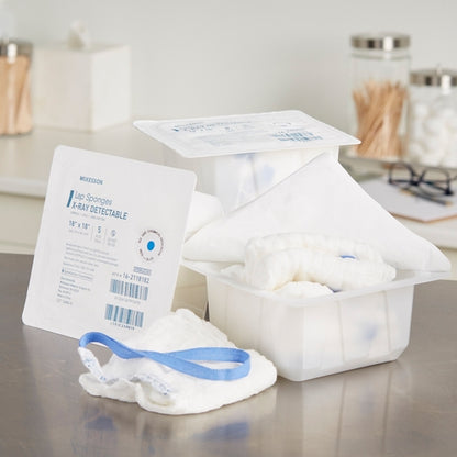 McKesson Surgical Laparotomy Sponge 18 X 18 Inch