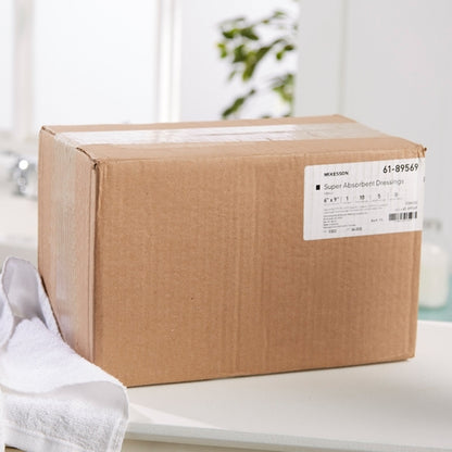 McKesson Super Absorbent Dressing 6 X 9 Inch Rectangle