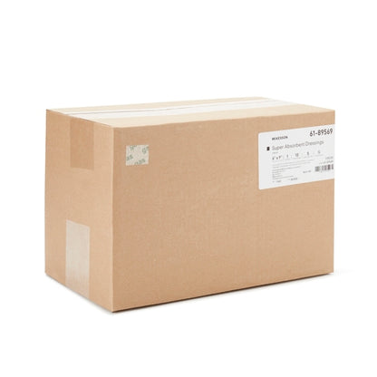 McKesson Super Absorbent Dressing 6 X 9 Inch Rectangle