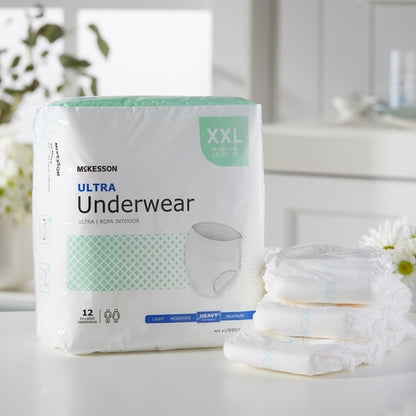 McKesson Absorbent Underwear - Adult 2X-Large Unisex