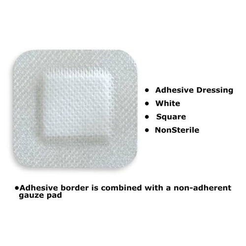 McKesson Island Dressing 4 X 4 Inch Square NonSterile