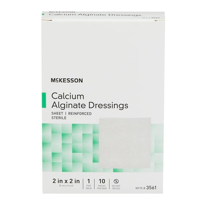 McKesson Alginate Dressing 2 X 2 Inch Square
