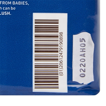 McKesson Bladder Control Pad Super 10 Inch One Size Fits Most