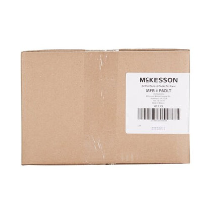 McKesson Bladder Control Pad Super 10 Inch One Size Fits Most
