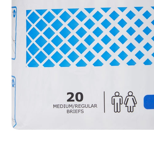 McKesson Incontinence Brief Ultra Plus Stretch Adult Medium Unisex