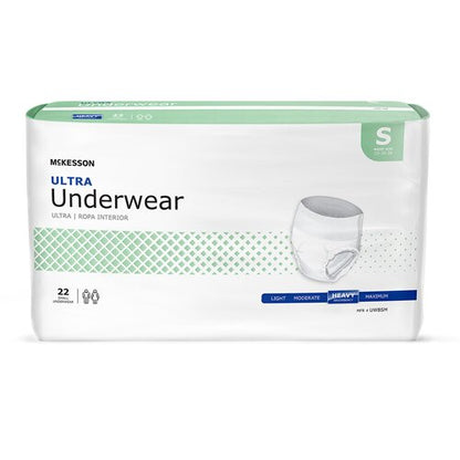 McKesson Absorbent Underwear - Adult Small Unisex