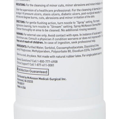 McKesson Wound Cleanser Spray Bottle NonSterile 8 oz.