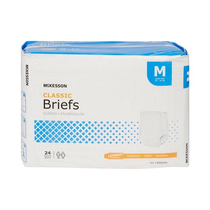 McKesson Incontinence Brief Classic Adult Medium Unisex
