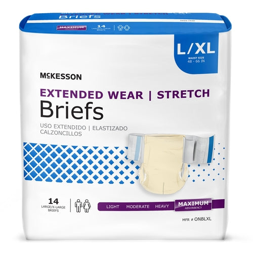 McKesson Incontinence Brief Adult X-Large Unisex